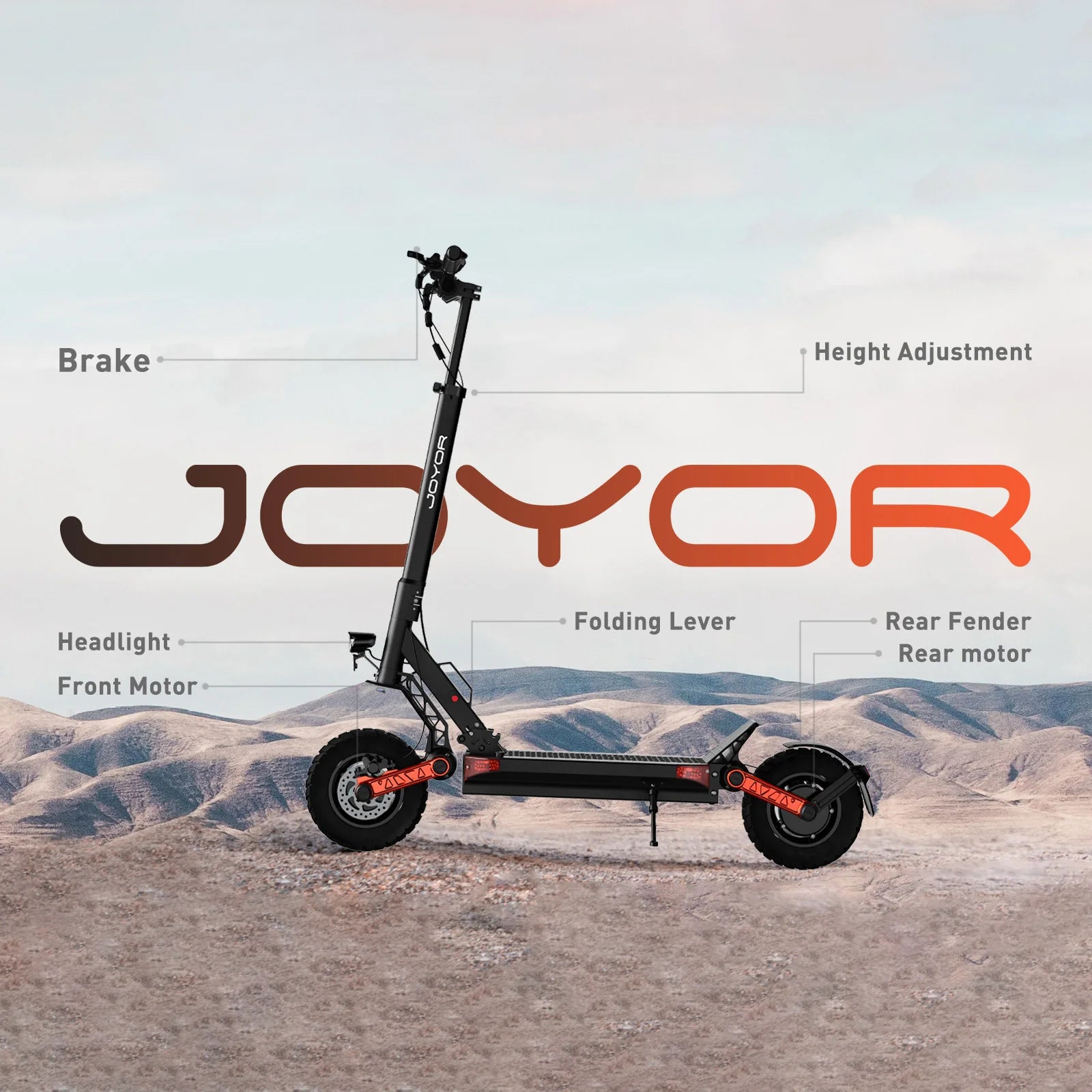 JOYOR S10-S-Z.  70-85km Autonomia