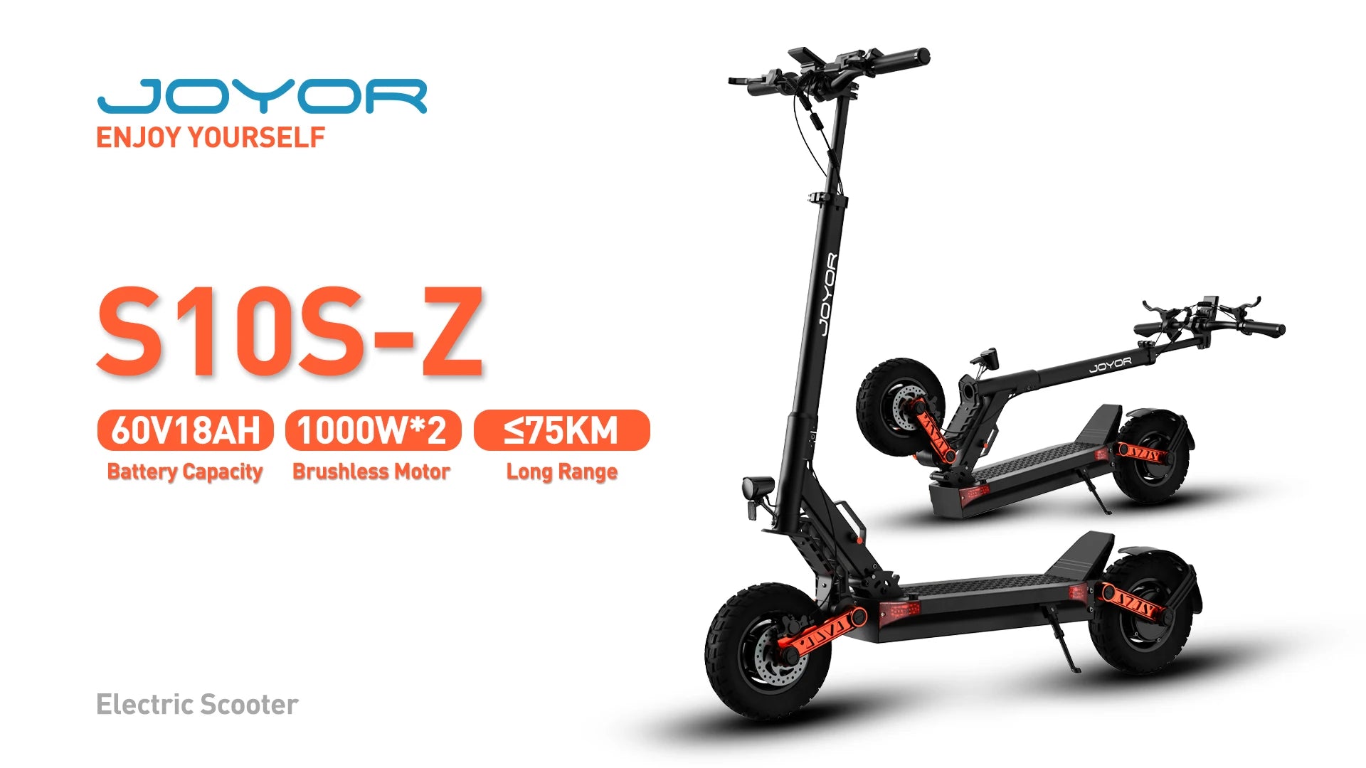 JOYOR S10-S-Z.  70-85km Autonomia